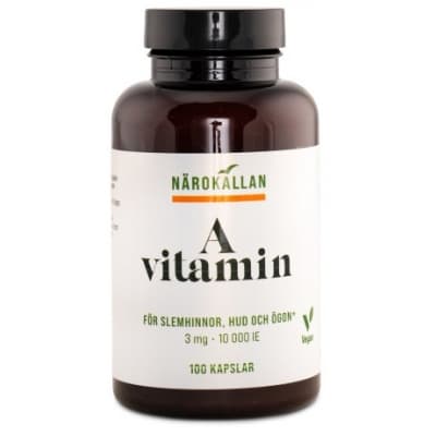 Närokällan A-vitamin – Budgetfavorit – Vitamin A bäst i test 2026