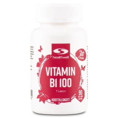 Healthwell Vitamin B1 100 – Bäst i test – vitamin b1 tiamin bäst i test 2026