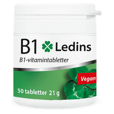 Ledins B1 Tiamin Tabletter – Prispressad vinnare – vitamin b1 tiamin bäst i test 2026