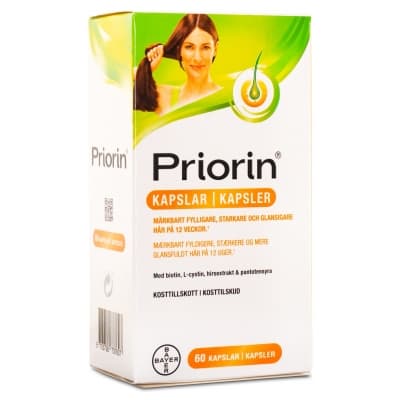 Priorin – Toppklass – vitaminer för håret bäst i test 2026