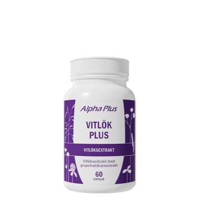 Alpha Plus Vitlök Plus 60 Kapslar – Optimal mix – vitlökskapslar bäst i test 2026