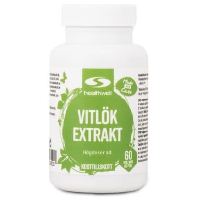 Healthwell Vitlök Extrakt – Toppklassval – vitlökskapslar bäst i test 2026