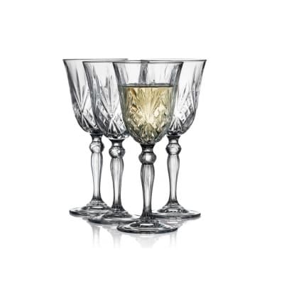 Lyngby Glas Vitvin 4 St Lyngby Melodia – Stiligaste retro – vitvinsglas bäst i test 2026