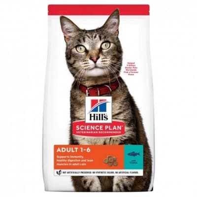 Hill's Science Plan Cat Adult Tuna – Tonfiskfavorit – whiskas kattmat bäst i test 2026