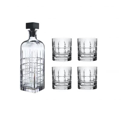 Orrefors Street Whiskeyset 5 Delar – Snyggast form – whiskeykaraff bäst i test 2026