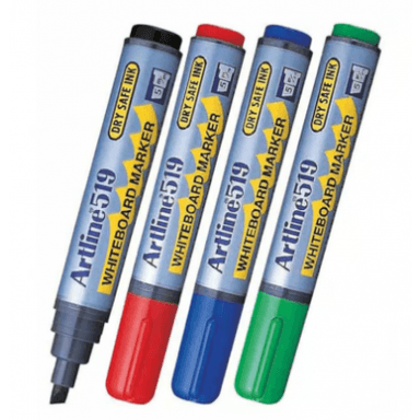 Whiteboardpenna 4-pack