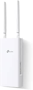 TP-Link Archer MR402-Outdoor extern 4G LTE-router, WiFi AC1200Mbps Dual Band, IP65 vattentät, PoE/DC-stöd, Cat4 upp till 150 Mbps, OneMesh-teknik, stav-/vägginstallation, plug och play