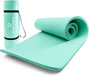 #DoYourFitness fitnessmatta halkfri | 183 x 61 cm eller XXL 190 x 100 cm | 0,8–2 cm hög | Gekonsam gymnastikmatta | yogamatta | nybörjare och avancerad | Lämplig för inomhus/utomhus – Bäst i test – yogamatta bäst i test 2026
