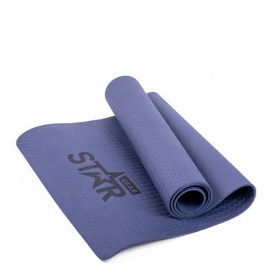 Star Nutrition Gear Träningsmatta Blå – Budgetfavorit – yogamatta bäst i test 2026