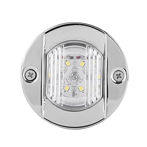 12 V marin båtbelysning LED navigationslampor, vattentäta ankare akterlampor yacht akterljus vit rostfritt stål segling signalbelysning för båtar LED – Bästa lyxval – akterlampa båt bäst i test 2026