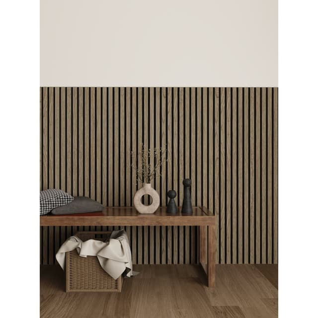 Lyfco valnötslamell 2-pack 1200×600×18 – Bästa prisvärda trälamell – akustikpanel bäst i test 2026