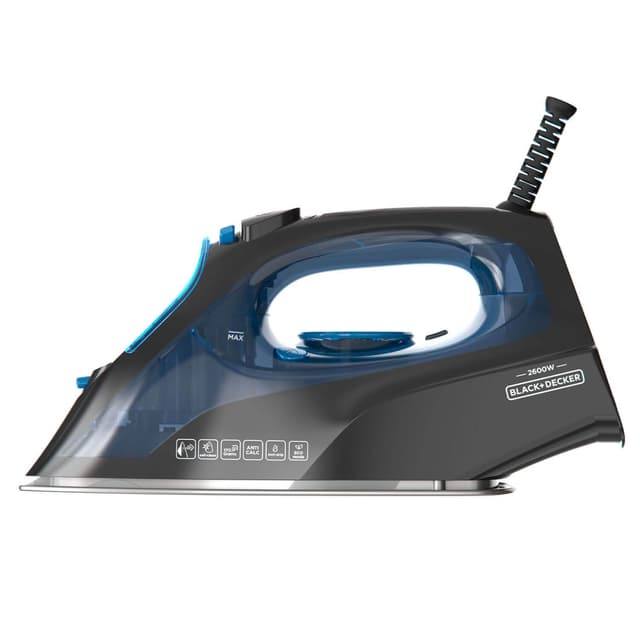 Black+Decker 2600W – Bäst för snabb uppvärmning – ångstrykjärn bäst i test 2026