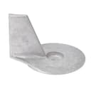 Anod för trimplan för båtmotor Anod för trimplan, massiv aluminiumlegering Anod för trimplan för båtmotor 822157T2 Ersättning för Mariner 25-50 2 4-takts, utombordsmotor