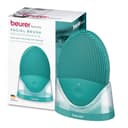 Beurer FC 52 Laguna ansiktsborste, rengöringsborste i silikon, rengöring av porerna och massage av huden, vattentät, lämplig för alla hudtyper