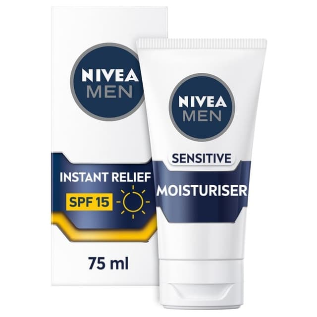 NIVEA MEN Sensitive SPF15 – Budgetval – ansiktskräm för män bäst i test 2026