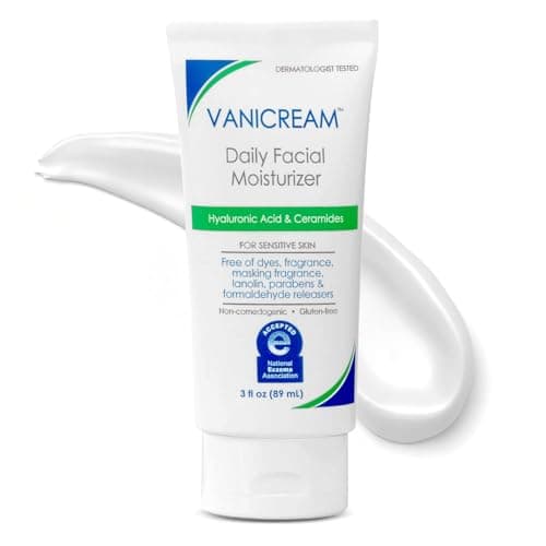 Vanicream, Hyaluronic Acid & Ceramider, daglig ansiktsfuktkräm, daglig ansiktsfuktkräm, farmaceutical specialties 3 oz – 89 ml – ansiktskräm med ceramider bäst i test 2026