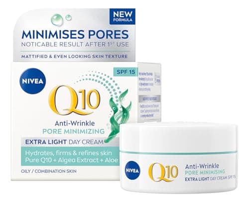 NIVEA Dagkräm Q10 Power Pore Minimising Day Cream SPF15 50 ml – Redaktionens val – ansiktskräm med spf15 bäst i test 2026
