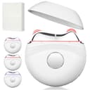 AOGOE Gua Sha Ansiktsverktyg, EMS Microcurrent Scraper Massager, Face Sculpting Device med Högfrekventa Vibrationer och 9 Nivåer av Intensitet, Face & Body Massager för Anti-Aging och Toning