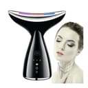 Face Device for Skin Tightening & Lifting, EMS Face Massage for Women and Men, V Shape Anti-Wrinkle Massager with 3 Modes, Intelligent Color Light, Neck Care, Warm Lift, 160° Design, Cleans Skin.