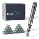Dr. Pen Ultima M8 Microneedling Pen: Dr. Pen Trådlös Microneedling Maskin med 20 Patroner
