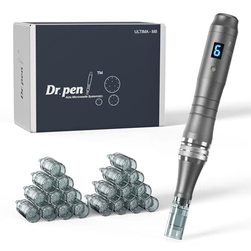 Dr. Pen Ultima M8 Microneedling Pen: Dr. Pen Trådlös Microneedling Maskin med 20 Patroner – Bäst i test – mikronål ansiktsmaskin bäst i test 2026