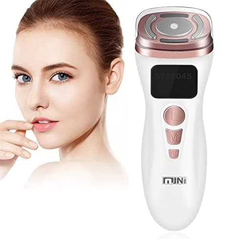 Mini HIFU -maskin Ultraljud Ansiktslyftande Skönhetsmaskin RF EMS Mikroström Lift Firm Åtstramande Hudföryngring Anti Aging Wrinkle Skin Care Device – Bästa lyxval – radiofrekvens ansiktsmaskin bäst i test 2026