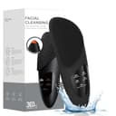 Elektrisk ansiktsrengöringsborste – vattentät ultraljud ansiktsrengöringsborste och ansiktsmassageapparat med minnesfunktion, för djuprengöring, anti-åldrande och mild peeling, ögonmassage