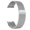 LYYLTX klockarmband i rostfritt stål, metall, ersättningsarmband, magnetlås, smartklocka, klockor, ersättningsband för kvinnor och män, 14 mm, 16 mm, 18 mm, 20 mm, 22 mm, 24 mm, silver, 14mm
