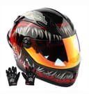 Barn Motocross Integralhjälm ECE-Godkänd Barn Dirt Bike ATV Gokart Hjälmar Scooter Hjälm Motorcykel Barnhjälmar Motorcykel 3-12 År 2,L/(51~52cm)