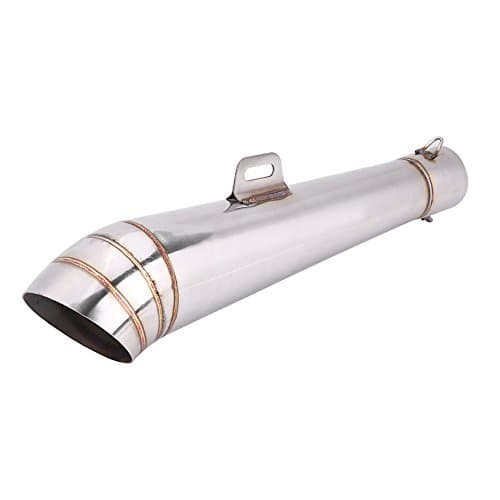 51mm Rostfritt Stål Motorcykel Avgas Ljuddämpare, Motorcykel Avgas Ljuddämpare Omvandling Av Avgas Ljuddämpare för Motorcykel ATV Universell Motorcykel Modifiering GP Avgas ändstycke – atv ljuddämpare bäst i test 2026