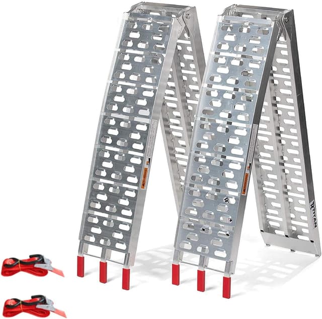 Vikbar aluminiumramp 2-pack – Bästa vikbara aluminiumrampen – atv-ramp bäst i test 2026