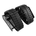 Generic Heavy Duty 23T Spline Bakre ATV-banor Komplett Kit för Snow Sand Mobility för UTV ATV-klippare Go Kart Buggy Quad