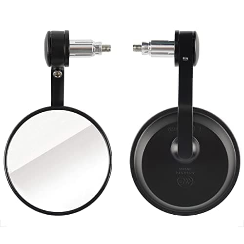 Evermotor universell motorcykel rund backspegel styrspegel spegel set E-godkänd E-Mark fyrhjuling ATV moped – atv spegelkit bäst i test 2026