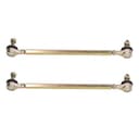 Styrstag, hög hållfasthet Förbättrad stabilitet Stållegering Temperaturbeständighet Kulledsstag för fyrhjuling Dirt Bike ATV Go Kart