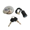 HMParts ATV Quad rostfritt stål tanklock låsbar typ 6