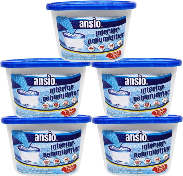 ANSIO Luftavfuktare 500 ml – Bästa utan el – avfuktare husvagn bäst i test 2026
