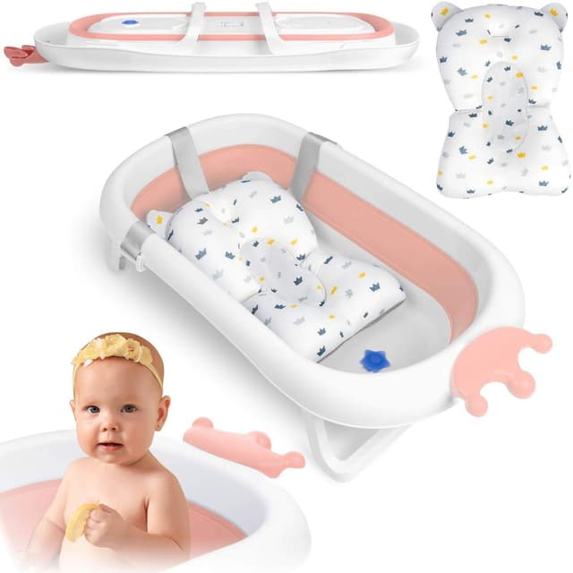 Babybadkar med kudde RK-280 – Bäst för extra komfort – babybadkar bäst i test 2026