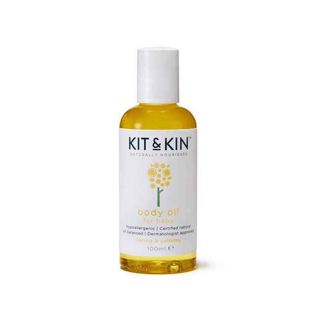 Kit & Kin Babyolja – Bäst för snabb absorption – babyolja bäst i test 2026