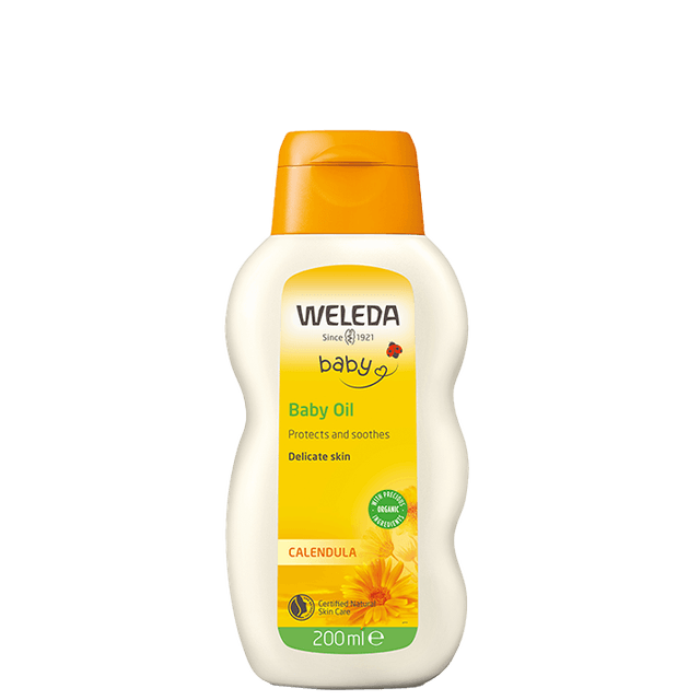 Weleda Calendula Babyolja – Bäst för känslig hud – babyolja bäst i test 2026