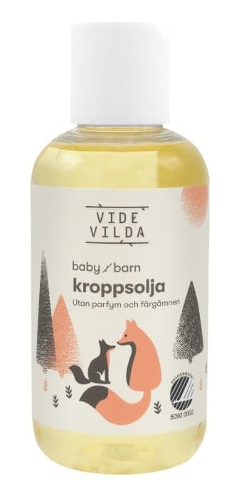 Vide Vilda Babyolja – Bäst vegansk babyolja – babyolja bäst i test 2026