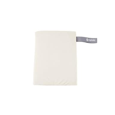 Ergobaby bärsjal för nyfödda upp till 11,3 kg, Aura Knit bärsjal, elastisk och andas, unisex, Cream