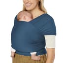 Ergobaby bärsjal för nyfödda upp till 11,3 kg, Aura Knit bärsjal, elastisk och andas, unisex, Twilight Navy