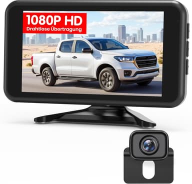 AUTO-VOX Trådlös 5" 1080P Backkamera