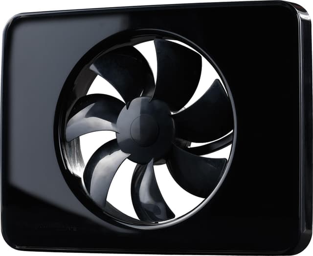 Intellivent P Svart – Bäst med fuktstyrning – badrumsfläkt bäst i test 2026