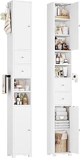 FOREHILL Högt Skåp – Bäst för små utrymmen – badrumsskåp bäst i test 2026