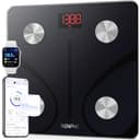 RENPHO Body Fat Scale Bluetooth, Digital Kroppsvikt Badrumsvågar Vågvåg med Smart BMI-Skala, Body Composition Monitors med Smartphone-app, Svart
