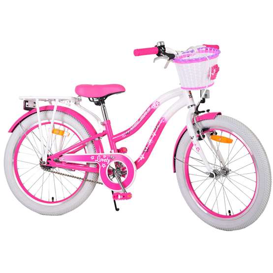 Volare Lovely 20 tum Rosa – Bäst för nybörjare – barncykel 20 tum bäst i test 2026