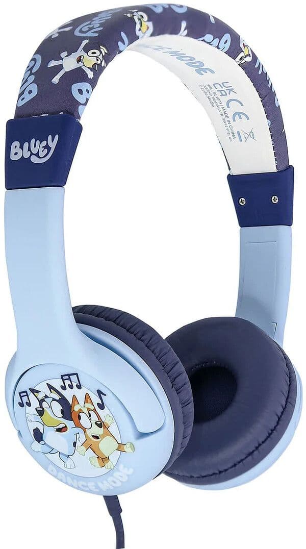 Bluey barnhörlurar – Bästa design – barnhörlurar (volymgräns) bäst i test 2026
