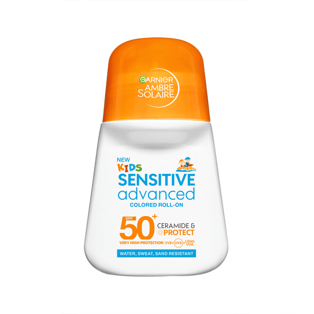Garnier Ambre Solaire Sensitive Kids Roll-On SPF50+ – Budgetval – barnsolkräm spf50 bäst i test 2026