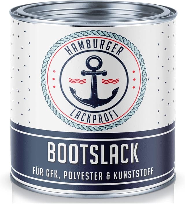 Hamburger Lack-Profi 2K nattblå RAL 5022 2,5L – Bäst premium tvåkomponentsfärg – båtfärg (övervattenfärg) bäst i test 2026
